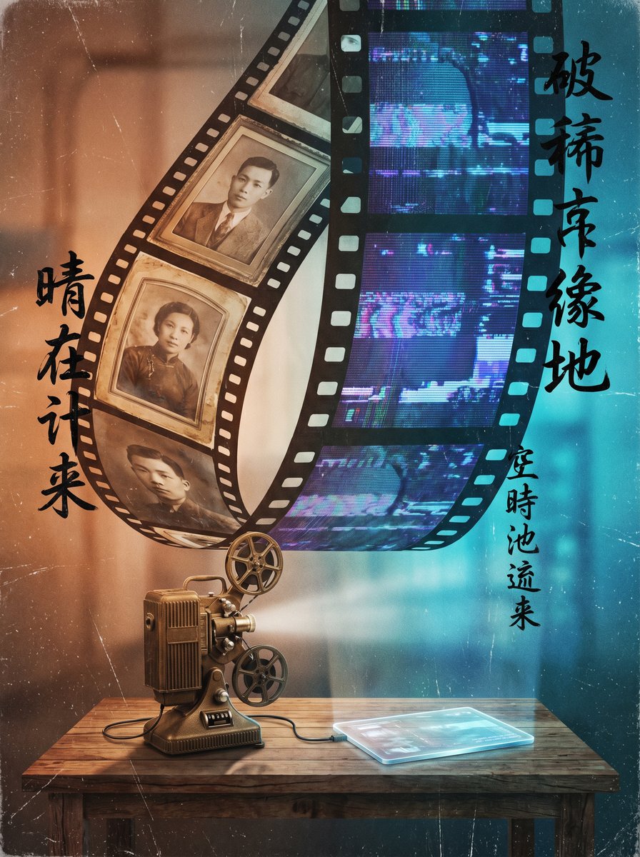 91网AI复古电影创作视频演示封面 - i91ma6.cn